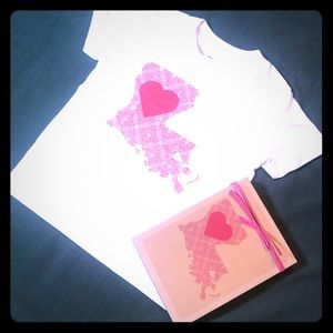 Louisiana 2T child organic tee with gift box